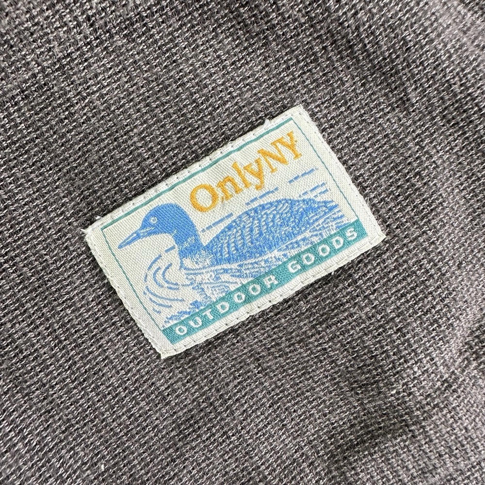 Only NY Outdoor Goods Knit Pants Elastic Waist Men M Gray Skater